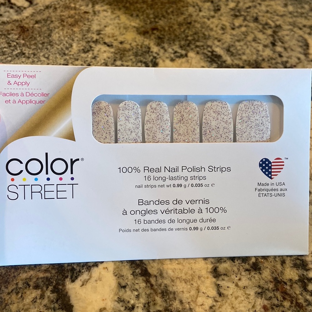 Brand New Color Street Candied Lavender overlay